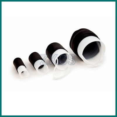 أسود EPDM الغطاء البارد النهاية للخاتم البيئي والحماية الميكانيكية نهاية الكابلات المعرضة باستخدام