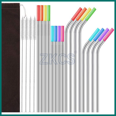 غطاء سيليكون ملون قابل لإعادة الاستخدام لأدوات الشرب | قبضة ناعمة وحماية من الحرارة