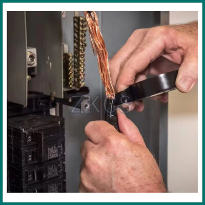 إطالة عند الكسر ≥ 150 في المائة نوع شريط العزل مقاومة الحرارة 180 درجة مئوية شريط كهربائي مقاوم للحرارة