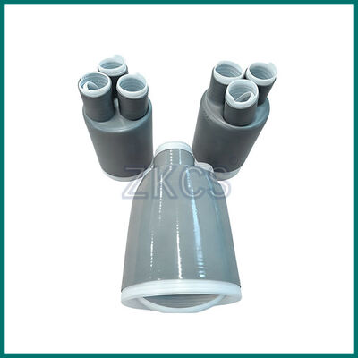 انكماش بارد | مطاط سيليكوني هوائي قابل للتمدد بثلاثة أصابع لفصل الكابلات لأنظمة الطاقة 12/20 كيلوفولت